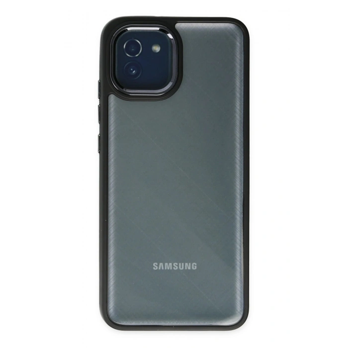 Durukar®  Samsung Galaxy A03 Kılıf Dora Kapak - Siyah