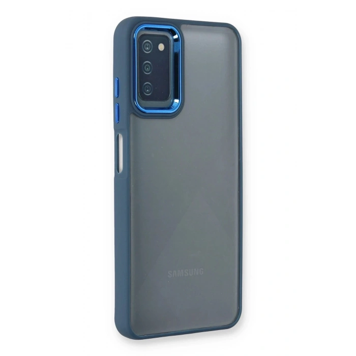Durukar®  Samsung Galaxy A03S Kılıf Dora Kapak - Mavi