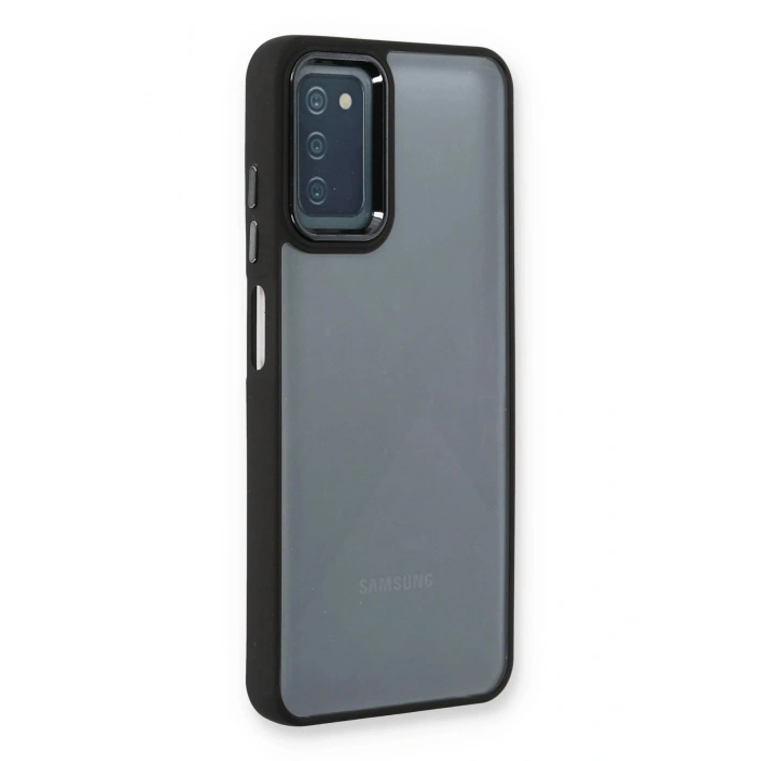 Durukar®  Samsung Galaxy A03S Kılıf Dora Kapak - Siyah