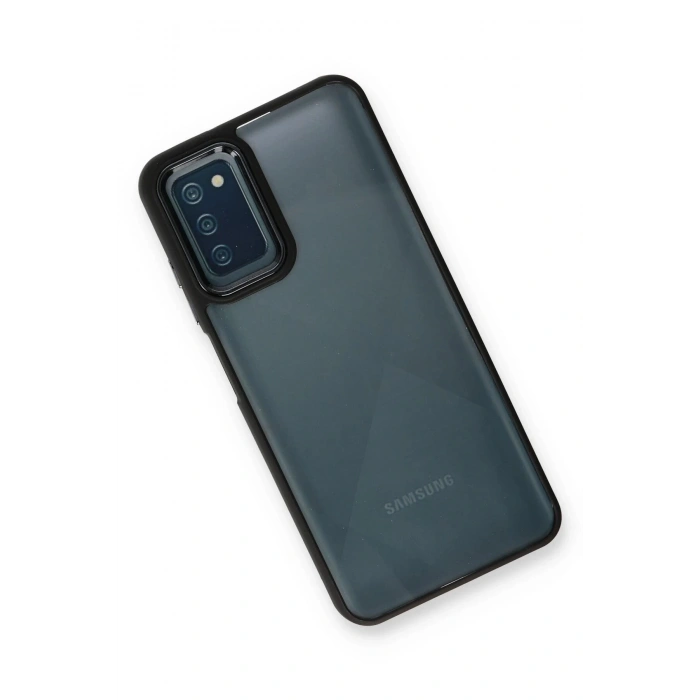 Durukar®  Samsung Galaxy A03S Kılıf Dora Kapak - Siyah