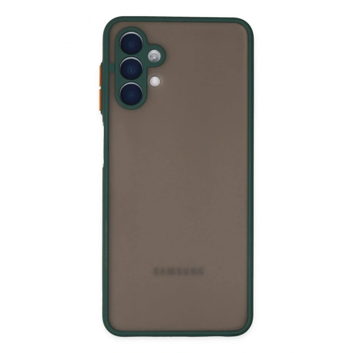 Durukar®  Samsung Galaxy A04S Kılıf Montreal Silikon Kapak - Yeşil