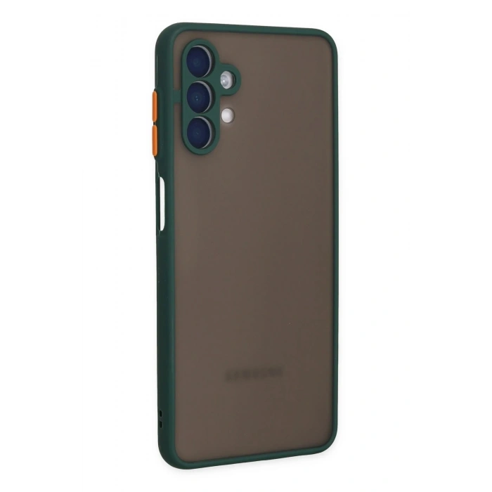 Durukar®  Samsung Galaxy A04S Kılıf Montreal Silikon Kapak - Yeşil