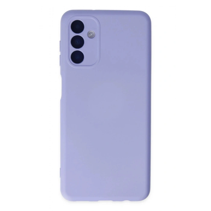 Durukar®  Samsung Galaxy A04S Kılıf Nano içi Kadife Silikon - Lila