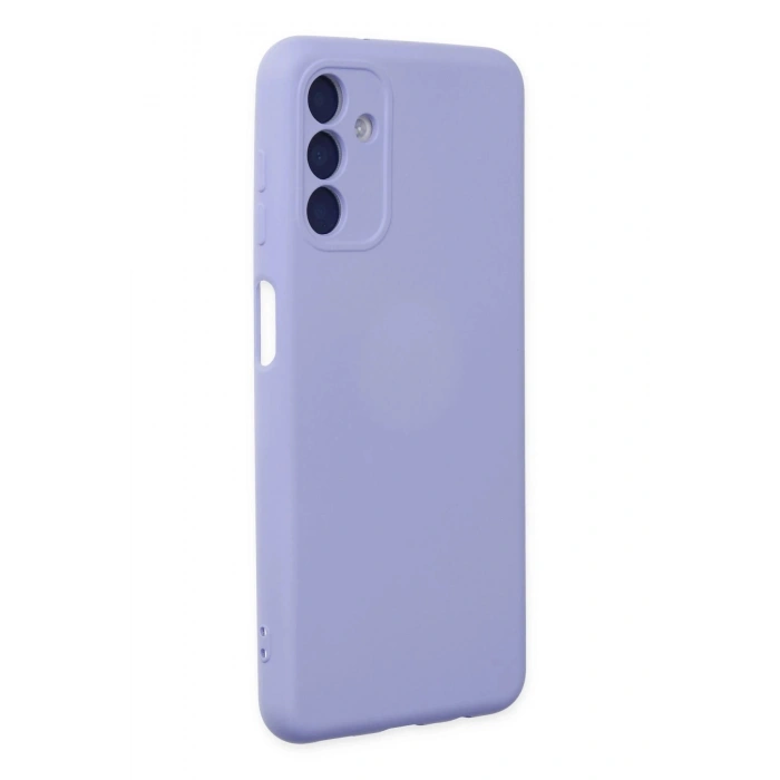 Durukar®  Samsung Galaxy A04S Kılıf Nano içi Kadife Silikon - Lila