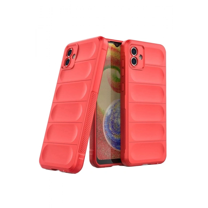 Durukar®  Samsung Galaxy A05 Kılıf Optimum Silikon - Kırmızı