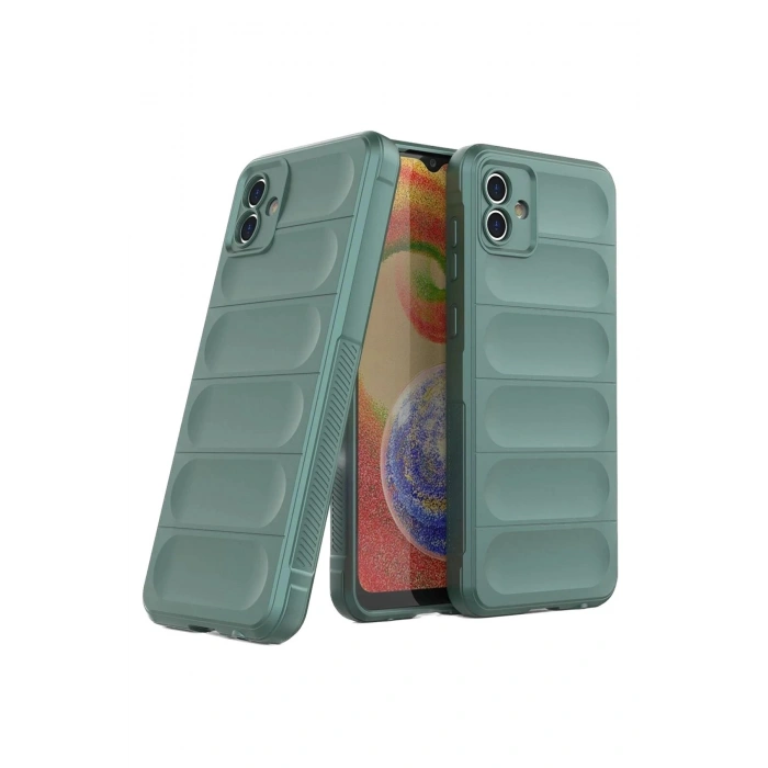 Durukar®  Samsung Galaxy A05 Kılıf Optimum Silikon - Koyu Yeşil