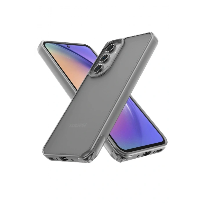 Durukar®  Samsung Galaxy A05S Kılıf Elegant Kapak - Titan Gri