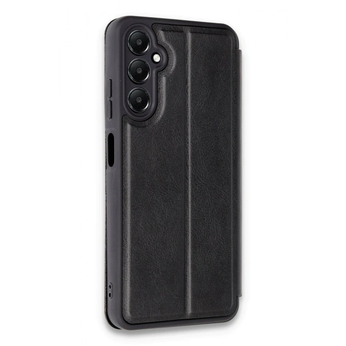 Durukar®  Samsung Galaxy A05S Kılıf Flip Cover - Siyah