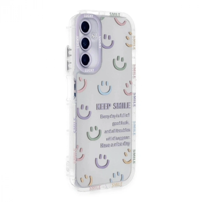 Durukar®  Samsung Galaxy A05S Kılıf Reflexion Desenli Kapak - Desen 2
