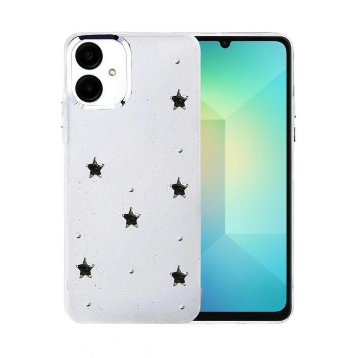 Durukar®  Samsung Galaxy A06 Fiyonk Desenli Kapak - Desen 4