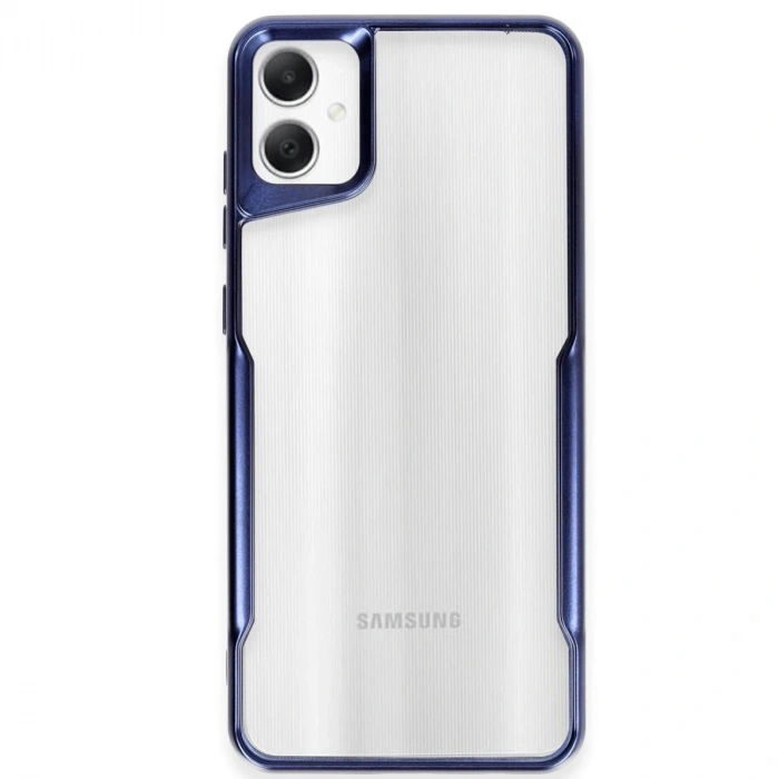 Durukar®  Samsung Galaxy A06 Kılıf Boyi Silikon Kapak - Lacivert