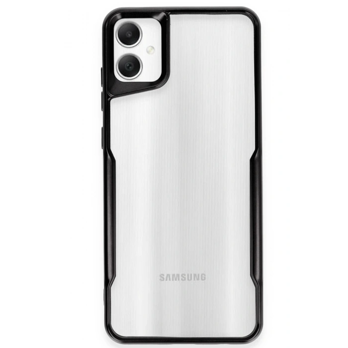 Durukar®  Samsung Galaxy A06 Kılıf Boyi Silikon Kapak - Siyah