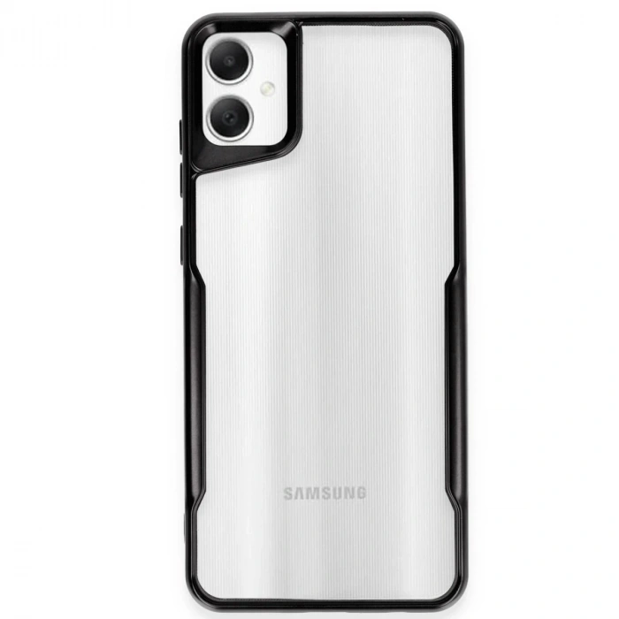 Durukar®  Samsung Galaxy A06 Kılıf Boyi Silikon Kapak - Siyah