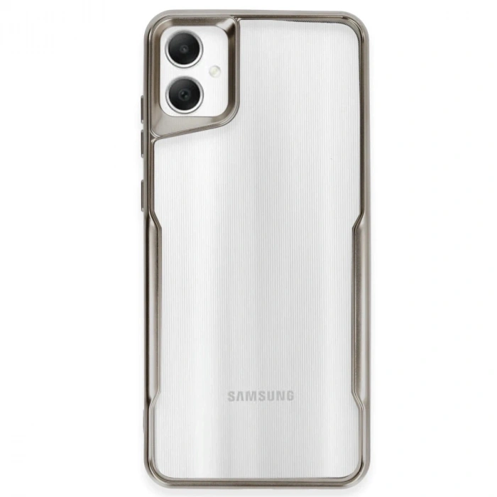 Durukar®  Samsung Galaxy A06 Kılıf Boyi Silikon Kapak - Titan Gri
