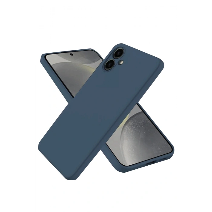 Durukar®  Samsung Galaxy A06 Kılıf First Silikon - Lacivert