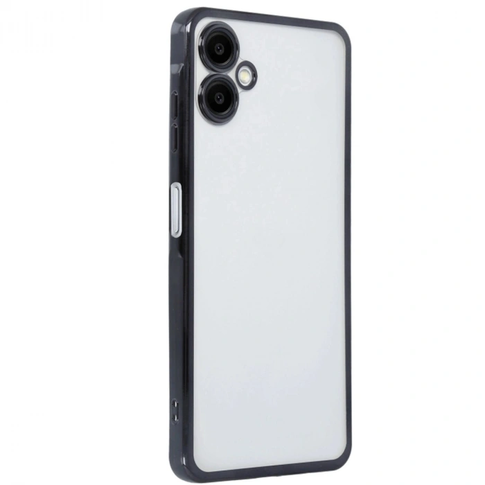 Durukar®  Samsung Galaxy A06 Kılıf  Lensli Silikon - Siyah