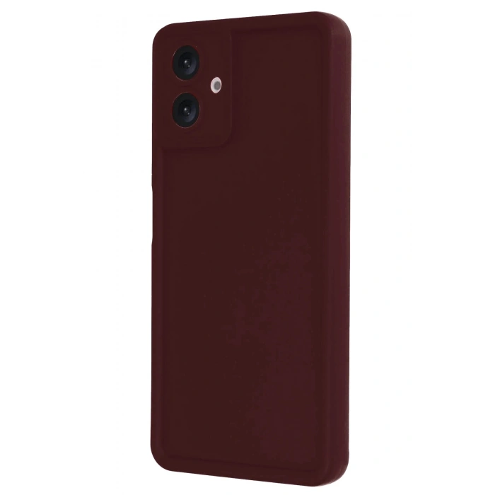 Durukar®  Samsung Galaxy A06 Kılıf Viera Silikon - Bordo