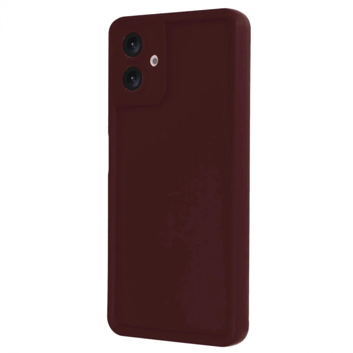 Durukar®  Samsung Galaxy A06 Kılıf Viera Silikon - Bordo