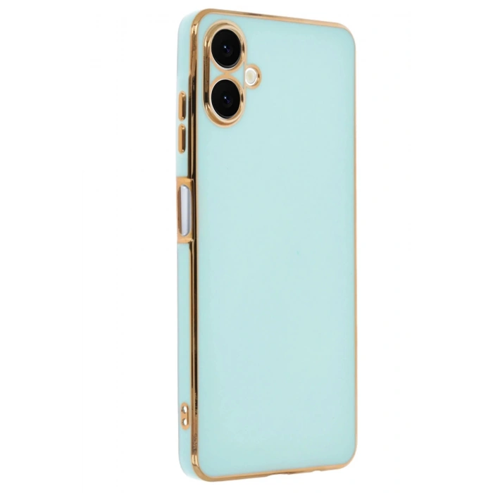 Durukar®  Samsung Galaxy A06 Kılıf Volet Silikon - Açık Yeşil