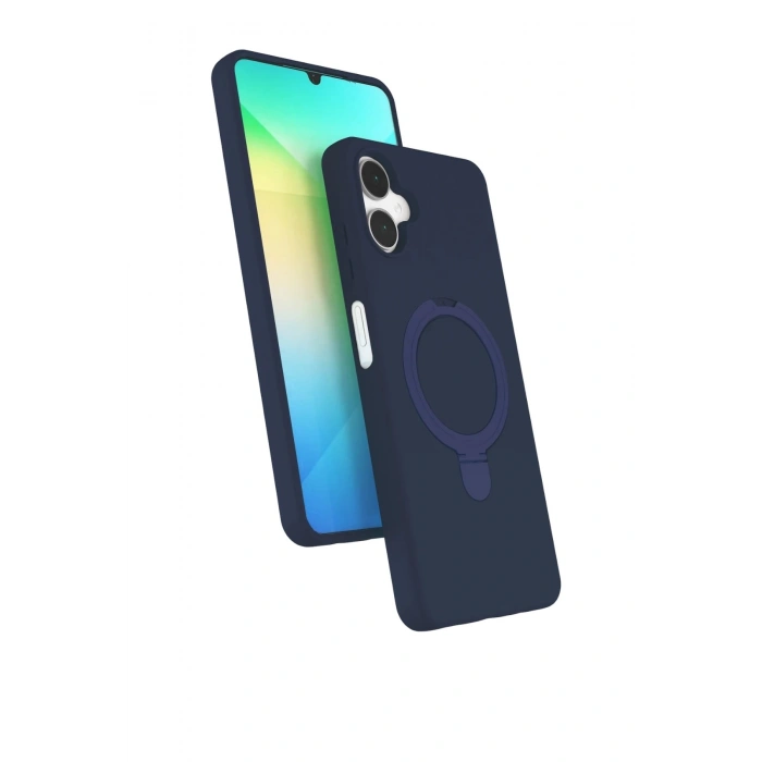 Durukar®  Samsung Galaxy A06 Regal Magsafe Standlı Kapak - Lacivert
