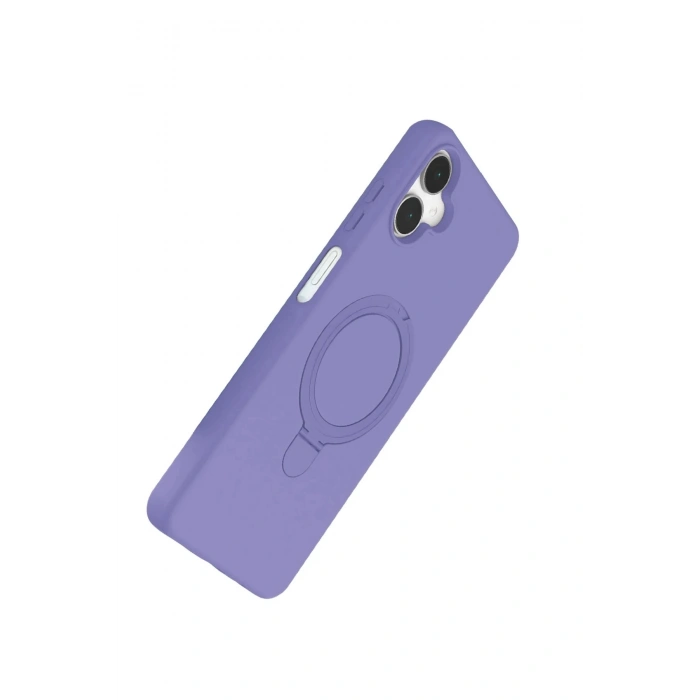 Durukar®  Samsung Galaxy A06 Regal Magsafe Standlı Kapak - Lila