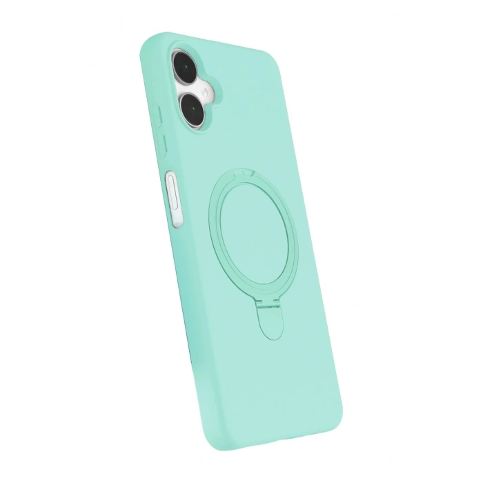 Durukar®  Samsung Galaxy A06 Regal Magsafe Standlı Kapak - Su Yeşili