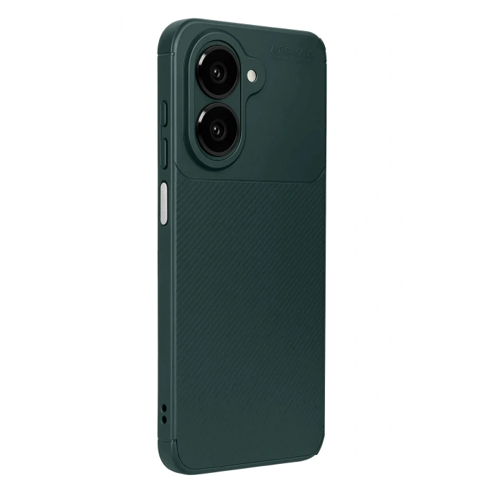 Durukar®  Samsung Galaxy A07 4G Auto Focus Karbon Kapak - Koyu Yeşil
