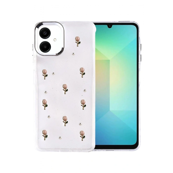 Durukar®  Samsung Galaxy A07 4G Fiyonk Desenli Kapak - Desen 6