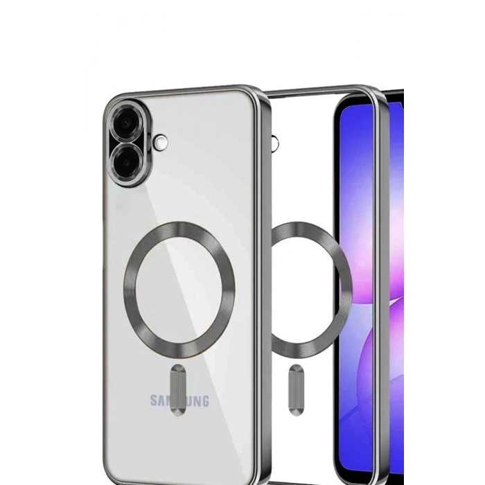 Durukar®  Samsung Galaxy A07 4G Kross Magneticsafe Kapak - Titan Gri