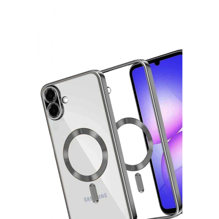 Durukar®  Samsung Galaxy A07 4G Kross Magneticsafe Kapak - Titan Gri