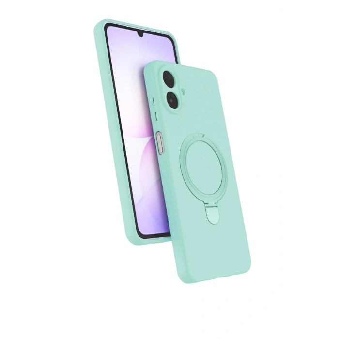 Durukar®  Samsung Galaxy A07 4G Regal Magsafe Standlı Kapak - Su Yeşili
