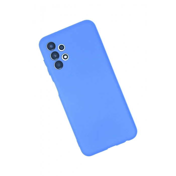 Durukar®  Samsung Galaxy A13 4G Kılıf First Silikon - Mavi