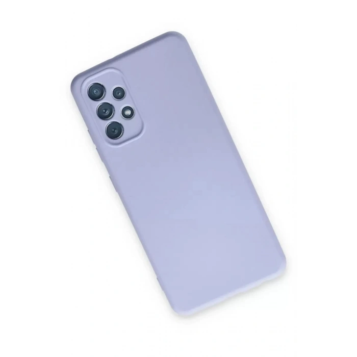 Durukar®  Samsung Galaxy A13 4G Kılıf Nano içi Kadife Silikon - Lila