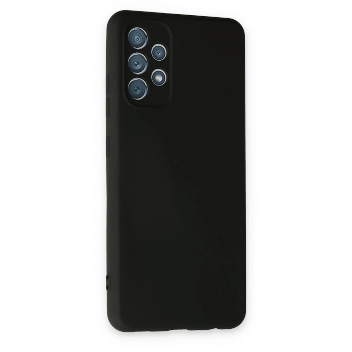 Durukar®  Samsung Galaxy A13 4G Kılıf Nano içi Kadife Silikon - Siyah