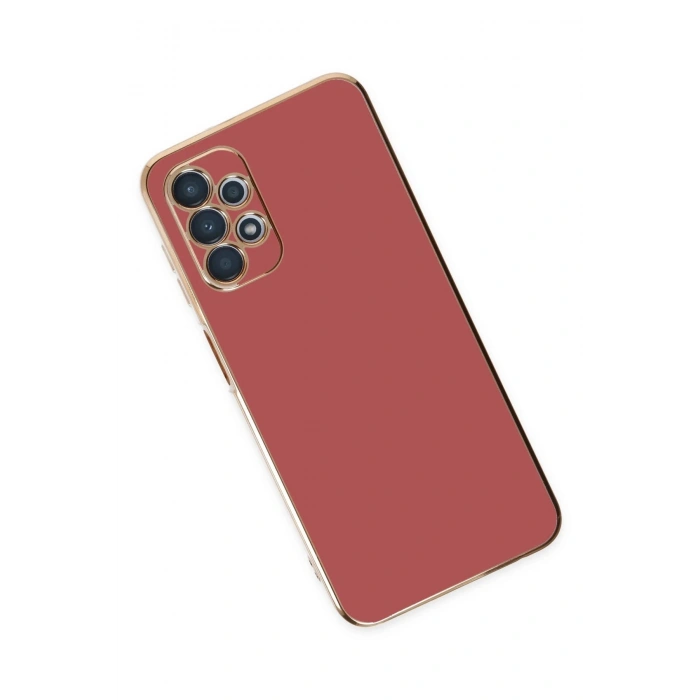 Durukar®  Samsung Galaxy A13 4G Kılıf Volet Silikon - Kırmızı