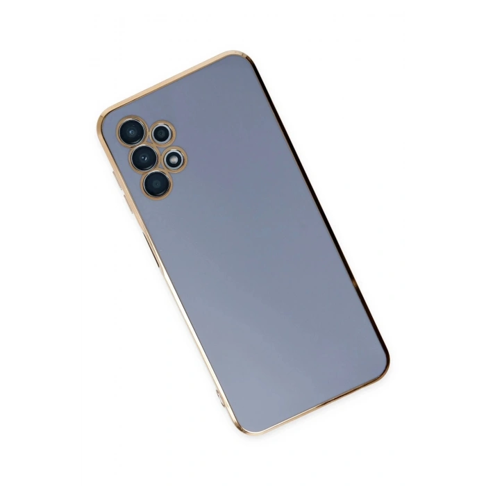 Durukar®  Samsung Galaxy A13 4G Kılıf Volet Silikon - Mavi