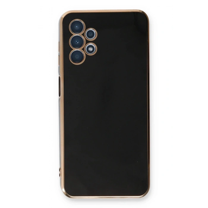 Durukar®  Samsung Galaxy A13 4G Kılıf Volet Silikon - Siyah