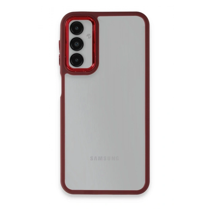Durukar®  Samsung Galaxy A14 4G Kılıf Dora Kapak - Kırmızı