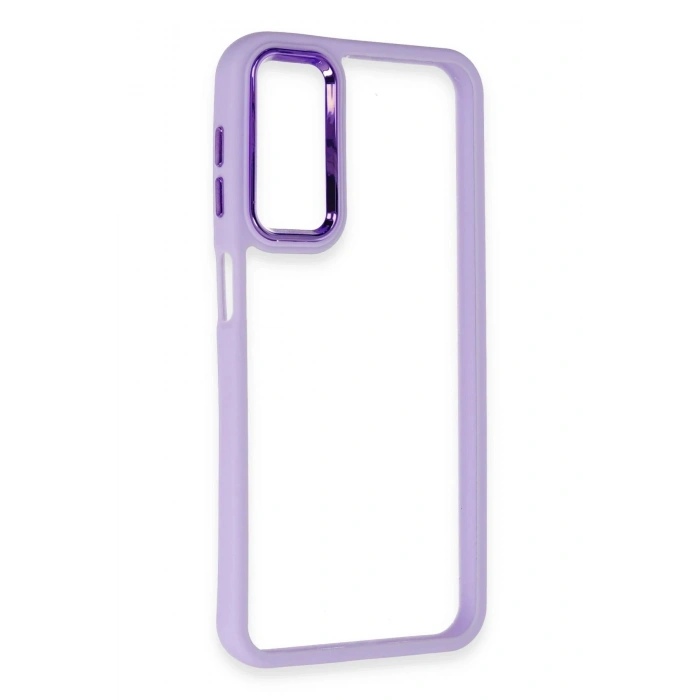 Durukar®  Samsung Galaxy A14 4G Kılıf Dora Kapak - Lila