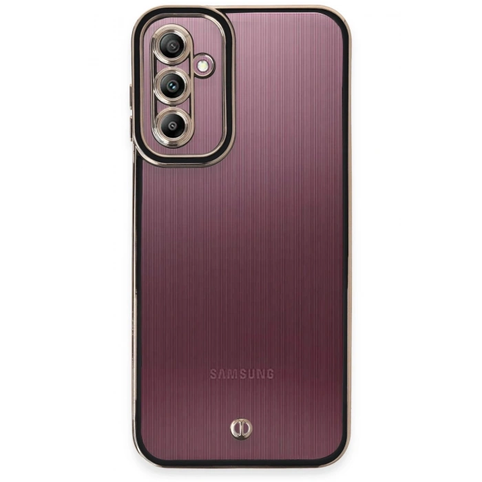 Durukar®  Samsung Galaxy A14 4G Kılıf Liva Lens Silikon - Siyah