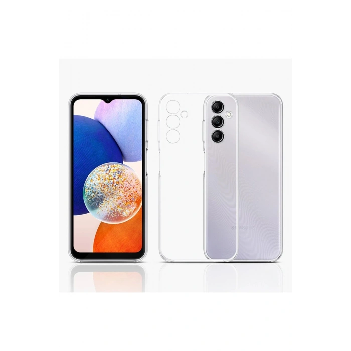 Durukar®  Samsung Galaxy A14 4G Kılıf Lüx Şeffaf Silikon