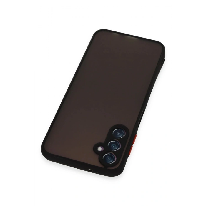 Durukar®  Samsung Galaxy A14 4G Kılıf Montreal Silikon Kapak - Siyah