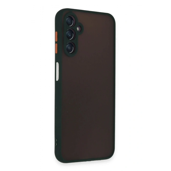 Durukar®  Samsung Galaxy A14 4G Kılıf Montreal Silikon Kapak - Yeşil
