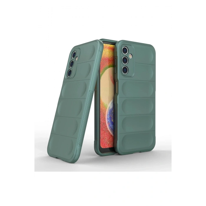Durukar®  Samsung Galaxy A14 4G Kılıf Optimum Silikon - Koyu Yeşil