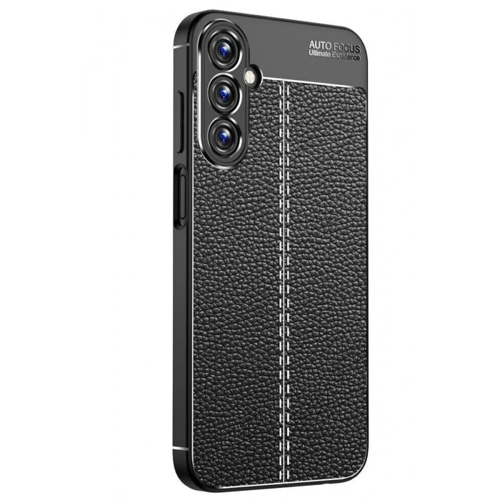 Durukar®  Samsung Galaxy A15 4G Kılıf Auto Focus Kapak - Siyah