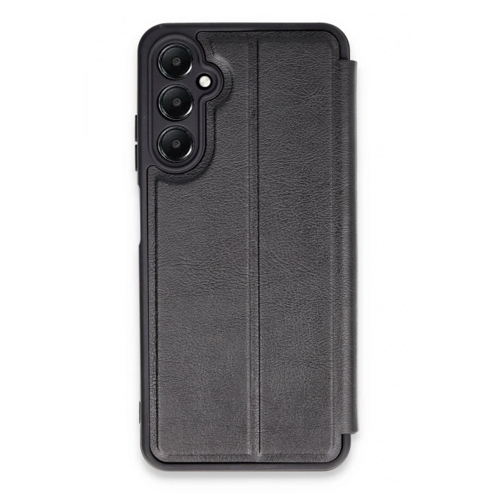 Durukar®  Samsung Galaxy A15 4G Kılıf Flip Cover - Siyah