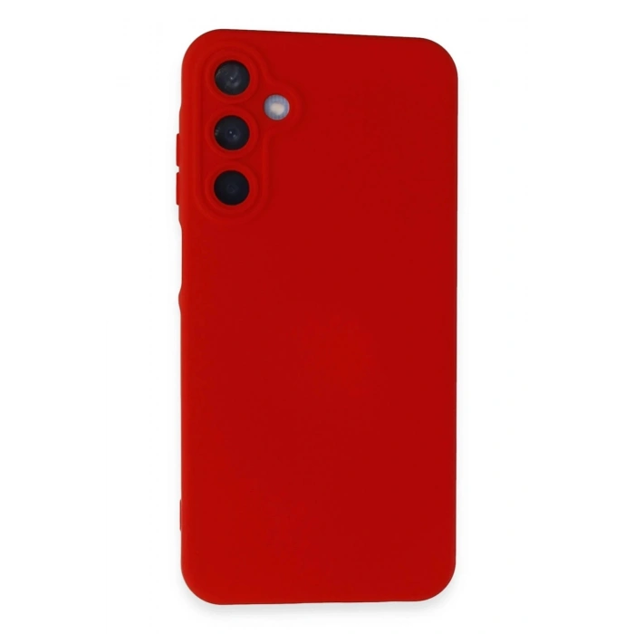 Durukar®  Samsung Galaxy A15 4G Kılıf Nano içi Kadife Silikon - Kırmızı