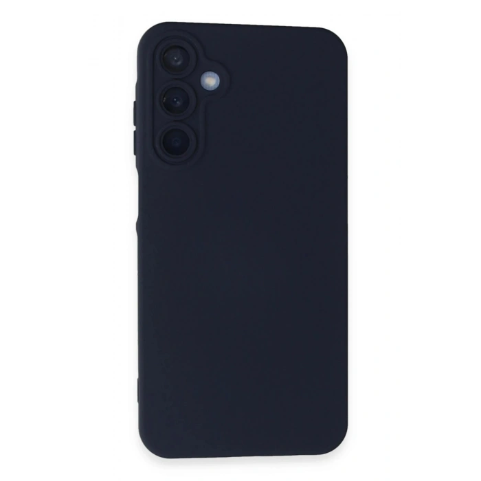 Durukar®  Samsung Galaxy A15 4G Kılıf Nano içi Kadife Silikon - Lacivert