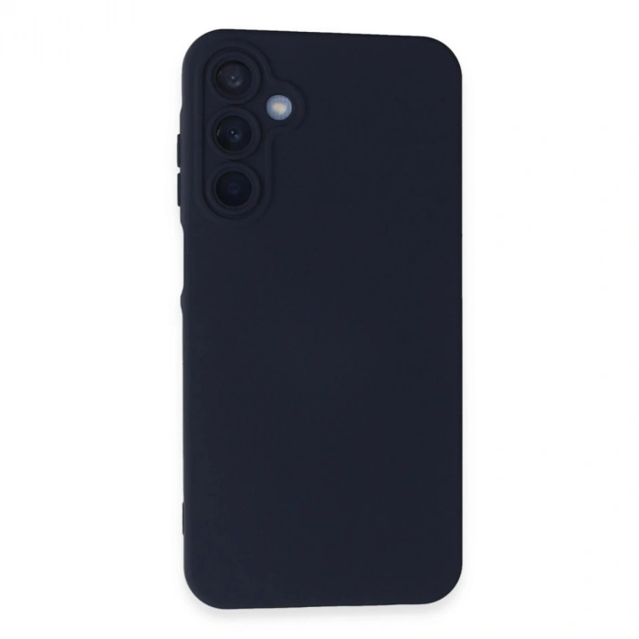 Durukar®  Samsung Galaxy A15 4G Kılıf Nano içi Kadife Silikon - Lacivert