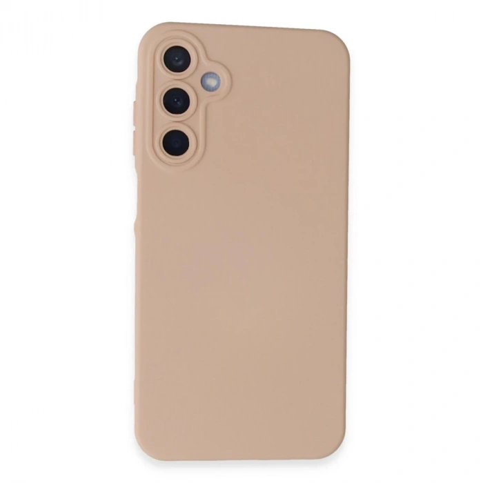 Durukar®  Samsung Galaxy A15 4G Kılıf Nano içi Kadife Silikon - Pudra